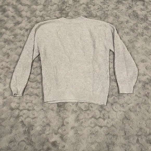 Light Gray Knit Sweater - Picture 2 of 5